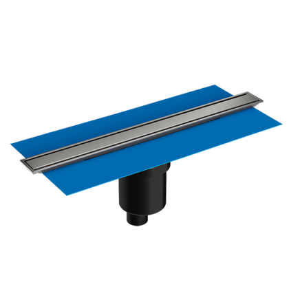 Душевой трап Eco-Flow 60 см, вертикальный, матовый хром Душевой трап Eco-Flow 60 см, вертикальный, матовый хром