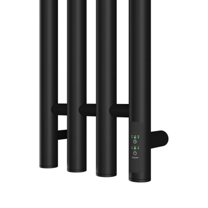 Полотенцесушитель электрический Point Деметра PN12832B П3 180x1200 диммер справа, черный Полотенцесушитель электрический Point Деметра PN12832B П3 180x1200 диммер справа, черный