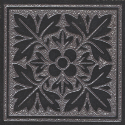 Вставка Тьеполо 1 матовый обрезной 9,6x9,6x0,9