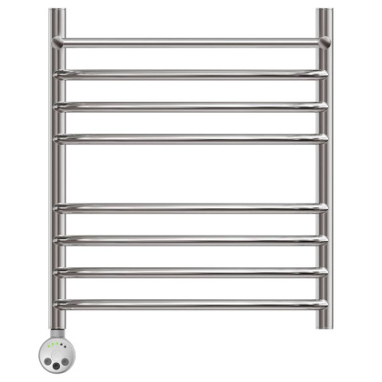 Полотенцесушитель электрический Point Альфа PN05156SPE П7 500x600 с полкой левый/правый, хром Полотенцесушитель электрический Point Альфа PN05156SPE П7 500x600 с полкой левый/правый, хром