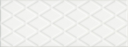 Плитка настенная 15142 Спига белый структура 15*40*9.3 (19шт\1.14м2), м2