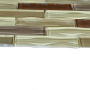 Стеклянная мозаика Bonaparte Optima Brown 30х30 см