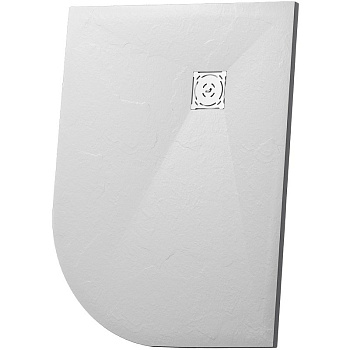 Душевой поддон асимметричный RGW ST/AL-W Белый 120*90