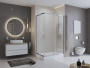 Душевой уголок BelBagno UNO-195-AH-2-90/70-P-Cr Душевой уголок BelBagno UNO-195-AH-2-90/70-P-Cr