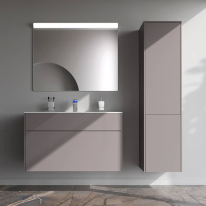 База под раковину подвесная, 60х100,8х49,2 см, серая, M50AFHX1003EGM