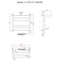 Полотенцесушитель Браво эл ТЭН 2 П 60*40 (ЛЦ4) Полотенцесушитель Браво эл ТЭН 2 П 60*40 (ЛЦ4)