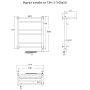 Полотенцесушитель Идеал комби эл ТЭН 3 П 60*50 (ЛЦ17) Полотенцесушитель Идеал комби эл ТЭН 3 П 60*50 (ЛЦ17)