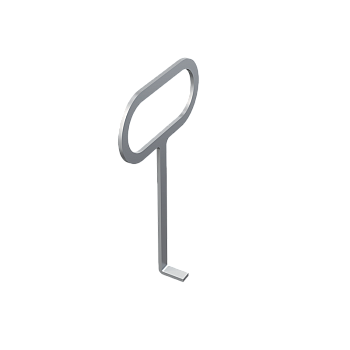 Крючок для изъятия решетки