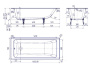Ванна чугунная Creto Strong 160x70 см 25-1160 Ванна чугунная Creto Strong 160x70 см 25-1160
