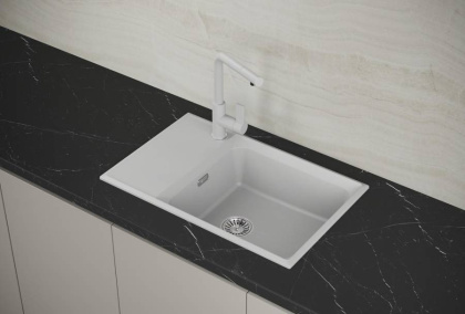 Мойка кухонная Point Этна 78 белый Мойка кухонная Point Этна 78 белый