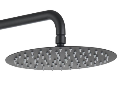 Душевая система 3jet 250мм AQUATEK, матовый черный AQ2040MB Душевая система 3jet 250мм AQUATEK, матовый черный AQ2040MB