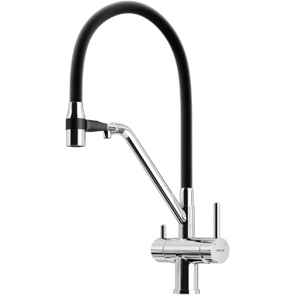 Смеситель для кухни SANCOS Dora с возможностью подключения фильтра для воды, цвет хром, арт. SC4003CH