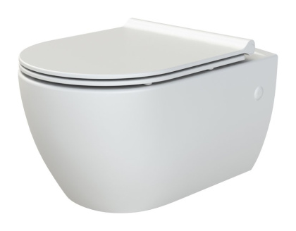 Подвесной унитаз Boheme Bianca 963 с сиденьем Подвесной унитаз Boheme Bianca 963 с сиденьем