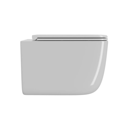 Унитаз подвесной Point Меркурий безободковый, белый, сиденье дюропласт микролифт быстросъем., PN41831