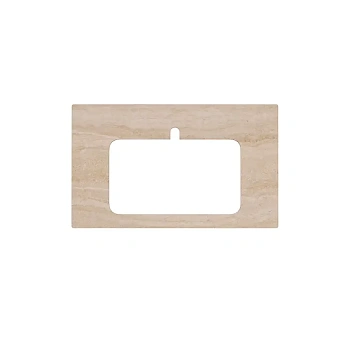 Столешница из керамогранита Риальто 80, бежевая, PL2.SG560420R\80