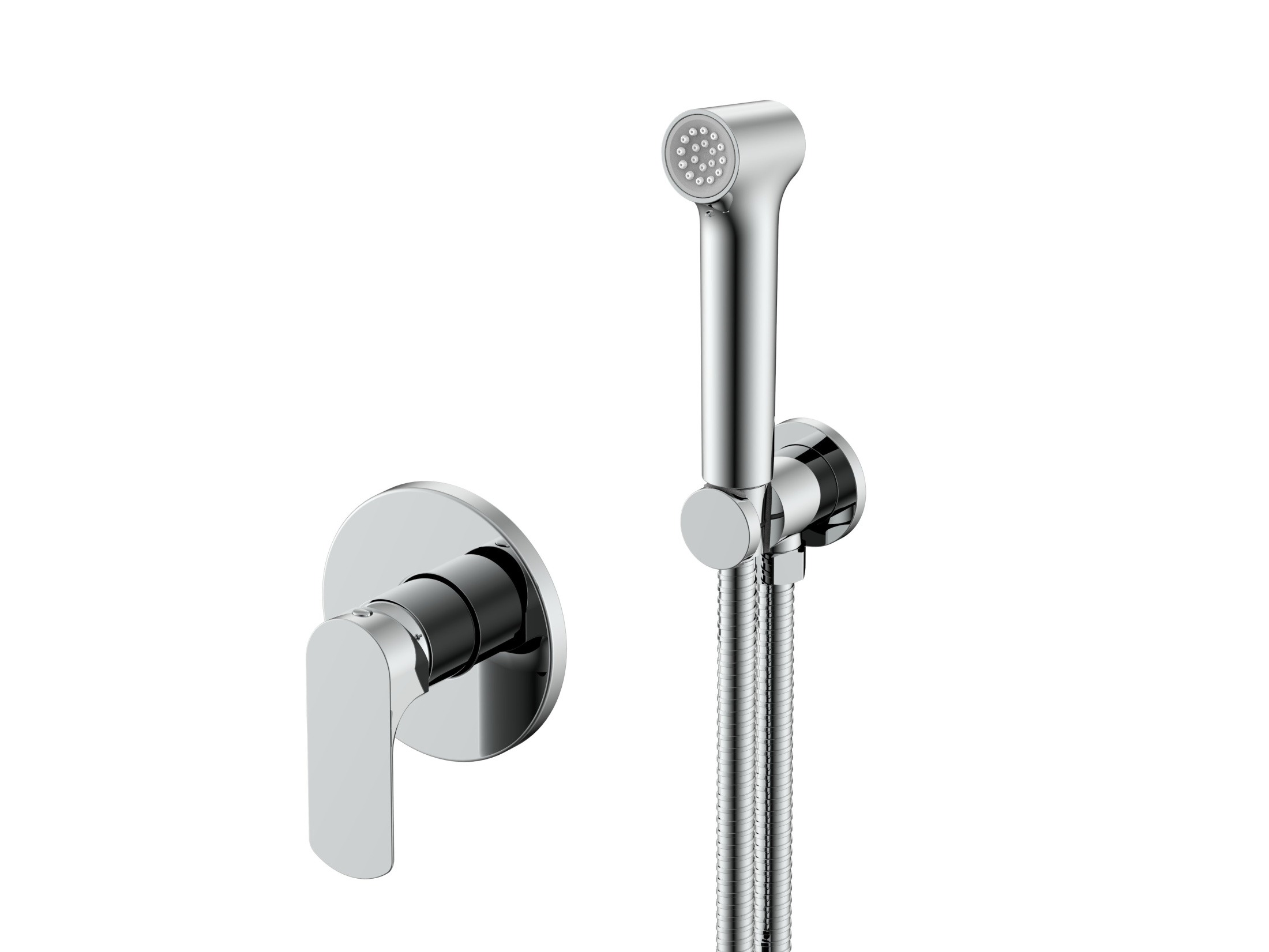 Смеситель Raglo с гигиеническим душем встраиваемый R03.53