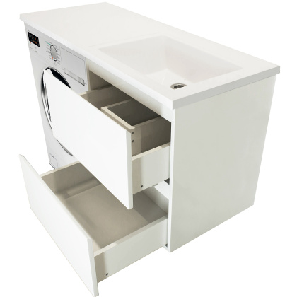 Комплект мебели Dallas Luxe 1050х482   правосторонний подвесной 2 ящика (ШхГхВ) 408х476х607 Комплект мебели Dallas Luxe 1050х482   правосторонний подвесной 2 ящика (ШхГхВ) 408х476х607