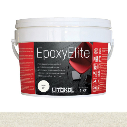 Затирка эпоксидная EPOXYELITE E.01 Зефир 1кг Затирка эпоксидная EPOXYELITE E.01 Зефир 1кг