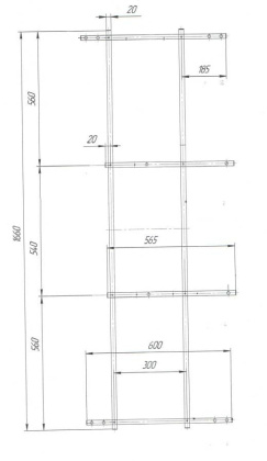 Комплект ножек для ванны "AELITA SLIM" Комплект ножек для ванны "AELITA SLIM"