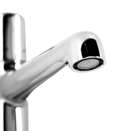 UNO Смеситель для раковины с донным клапаном, чёрный UNO-LVM-NERO