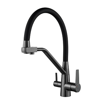 Смеситель для кухни с гибким изливом Shevanik S968 S968T