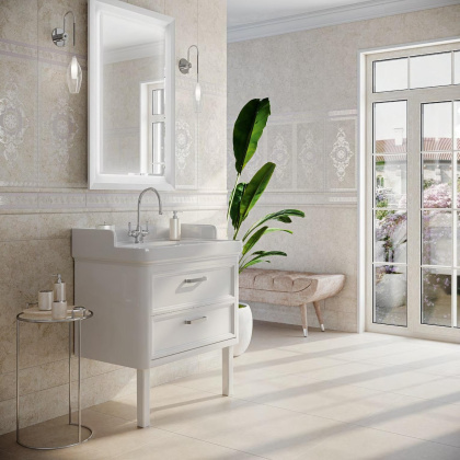 Бордюр SPA043R Веласка бежевый светлый обрезной 2.5*30*19 (уп\27шт), шт Бордюр SPA043R Веласка бежевый светлый обрезной 2.5*30*19 (уп\27шт), шт