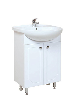 Тумба Onika Канны 50 напольная, белая (ум. Канны 50)