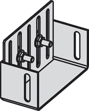Заглушка для дренажных желобов 75 мм, нержавеющая сталь