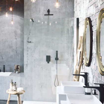 Система для душа скрытого монтажа EXCELLENT Keria AREX.SET.2045BL (черный мат) Система для душа скрытого монтажа EXCELLENT Keria AREX.SET.2045BL (черный мат)