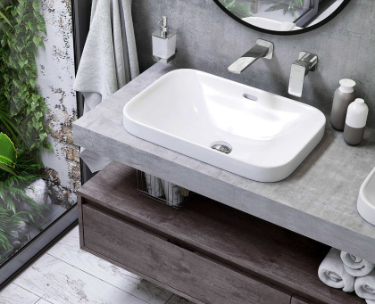 Смеситель для умывальника скрытого монтажа EXCELLENT Keria AREX.2014CR (хром)