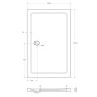 Поддон SMC CEZARES TRAY-M-AH-120/90-35-W Поддон SMC CEZARES TRAY-M-AH-120/90-35-W