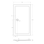 Поддон SMC CEZARES TRAY-M-AH-120/90-35-W Поддон SMC CEZARES TRAY-M-AH-120/90-35-W