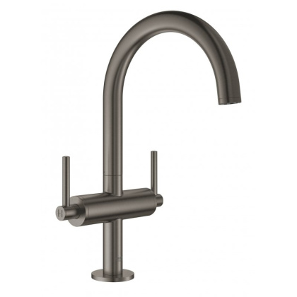 Смеситель GROHE Atrio New двухвентильный для раковины на 1 отверстие, темный графит матовый (21022AL3) Смеситель GROHE Atrio New двухвентильный для раковины на 1 отверстие, темный графит матовый (21022AL3)