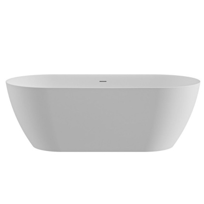 CZR-RELAX-170-80-57-SSB Ванна из искусственного камня Solid Surface 1700х800х570 Исполнение: Белый матовый  CZR-RELAX-170-80-57-SSB Ванна из искусственного камня Solid Surface 1700х800х570 Исполнение: Белый матовый