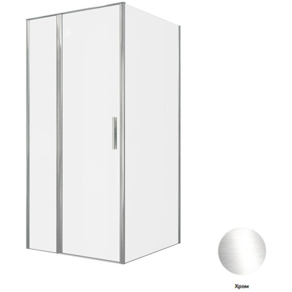 Душевой уголок Allen Brau Priority 100x100 3.31028.00 + 3.31046.00 хром