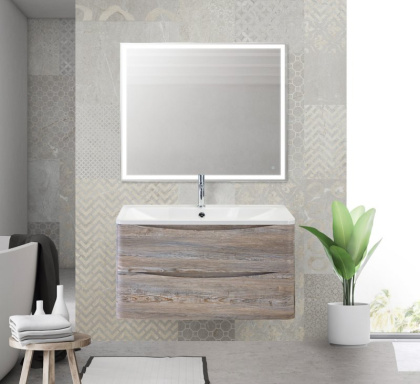 Раковина из искусственного камня BelBagno BB800/455-LV-ART-ALR-NERO, чёрная матовая Раковина из искусственного камня BelBagno BB800/455-LV-ART-ALR-NERO, чёрная матовая