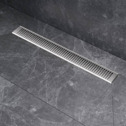 W01SC-P11-060-01SB MasterFlow Трап для душа линейный универс затвор Cut Gradient 60см цвет сталь мат