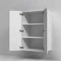 Шкаф с полками 60 см, высота 90 см, белый матовый, универсальный M8FCH06029WM Шкаф с полками 60 см, высота 90 см, белый матовый, универсальный M8FCH06029WM