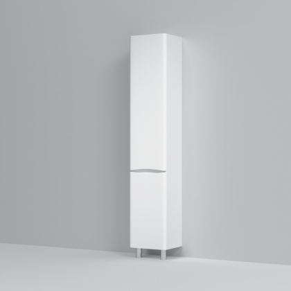 Шкаф-колонна напольный правый Like, 190х35х30 см, белый, M80CSR0356WG