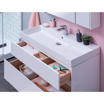 Мебель для ванной Aquanet Бруклин 85 белый Мебель для ванной Aquanet Бруклин 85 белый