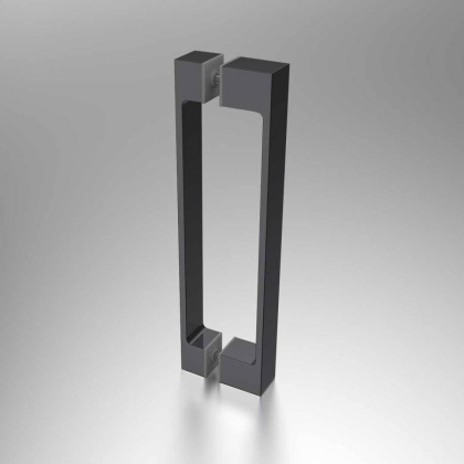 Душевая дверь Alpha VDP-3AL600CLGM, вороненая сталь, стекло прозрачное Душевая дверь Alpha VDP-3AL600CLGM, вороненая сталь, стекло прозрачное