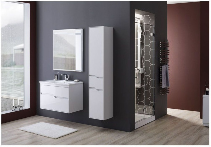 Зеркало Aquanet Модена 85 белый Зеркало Aquanet Модена 85 белый