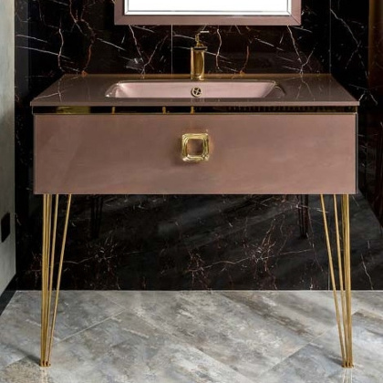 Консоль LUCIDO 100 см Лиловый 303905 770-100-PU Boheme Консоль LUCIDO 100 см Лиловый 303905 770-100-PU Boheme