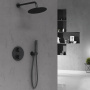 Душевой комплект VSFW-101TMB термостатический встраиваемый, двухрежимный, черный Душевой комплект VSFW-101TMB термостатический встраиваемый, двухрежимный, черный