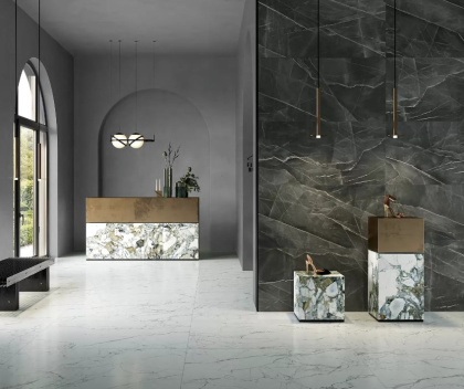 Керамогранит K951838LPR01VTE0 CityMarble Калакатта Блэк (60см*60см*9мм) (4шт/1,44м2) Лаппатированный, м2 Керамогранит K951838LPR01VTE0 CityMarble Калакатта Блэк (60см*60см*9мм) (4шт/1,44м2) Лаппатированный, м2