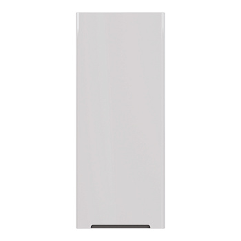 Полупенал Lemark BUNO 35см подвесной, 1 дверный, правый, цвет корпуса, фасада: Белый глянец