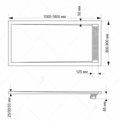 Душевой поддон RGW STM-W 90 x 120 см, прямоугольный, из искусственного камня, белый, 14202912-01 Душевой поддон RGW STM-W 90 x 120 см, прямоугольный, из искусственного камня, белый, 14202912-01