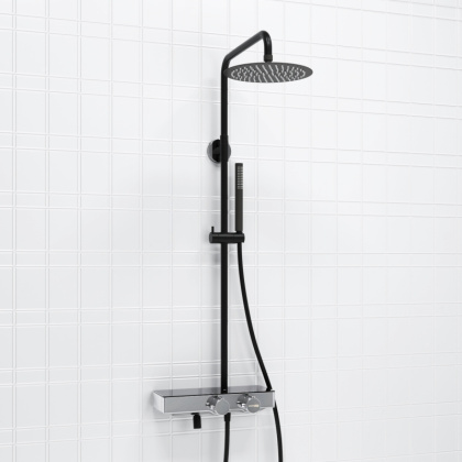 A114.258.217.CB Thermo Душевой комплект с термостатическим смесителем A114.258.217.CB Thermo Душевой комплект с термостатическим смесителем