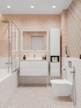 Монтальбано белый матовый 7,4x15x0,69