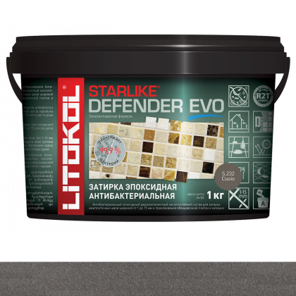 Затирка эпоксидная STARLIKE DEFENDER EVO, S.232 CUOIO 1кг Затирка эпоксидная STARLIKE DEFENDER EVO, S.232 CUOIO 1кг